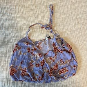 Floral AE Crop Top